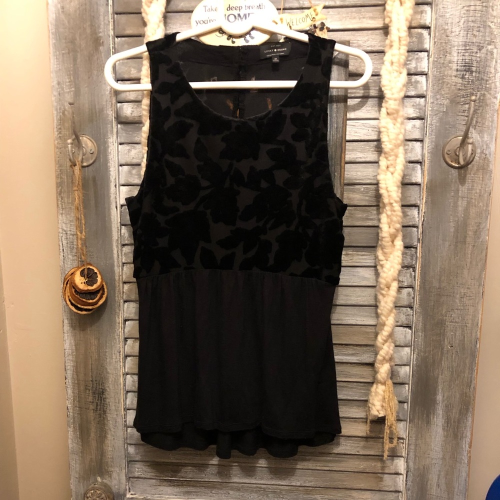 Lucky brand dressy sleeveless top
